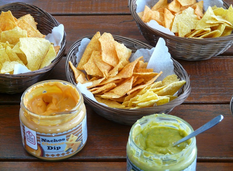 Nachos Recipe - Homemade Baked Corn Tortilla Chips